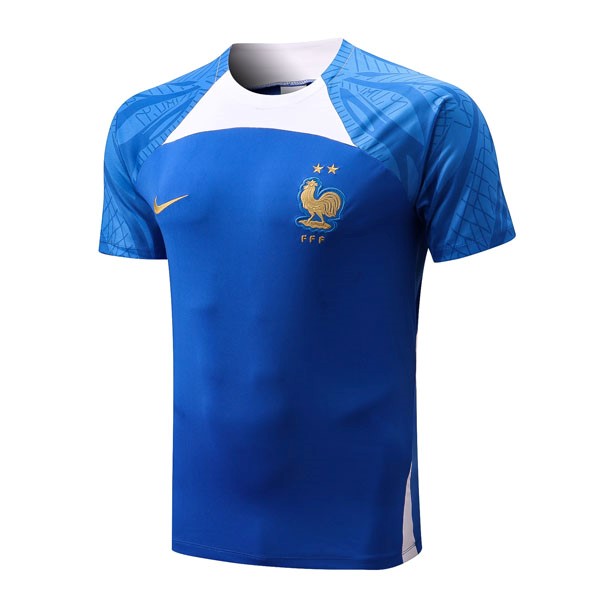 Trainingsshirt Frankreich 2022-2023 Blau